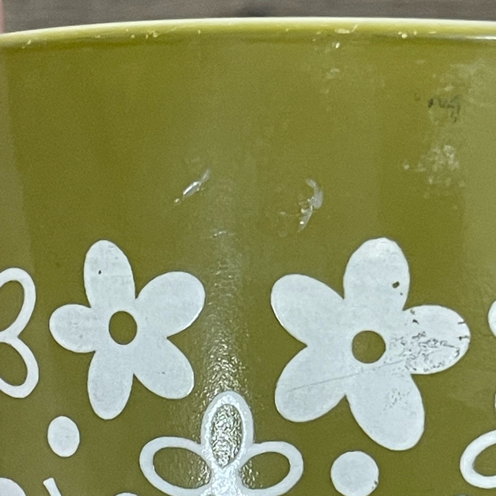 VINTAGE PYREX BY CORNING SPRING BLOSSOM FLORAL 473-B CASSEROLE DISH 1 QUART - Picture 8 of 8